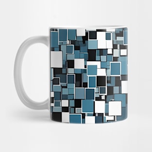 Squares Pattern Mug